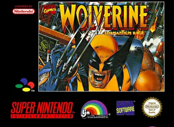 Wolverine - Adamantium Rage (Europe) box cover front